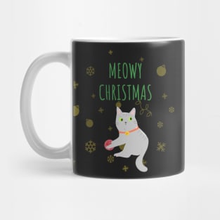 Meowy Christmas Mug